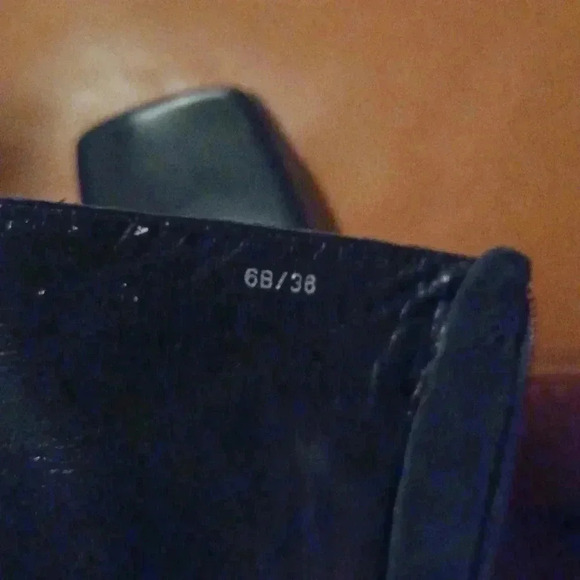 🌹Leather BCBG boots with square front - Picture 9 of 13